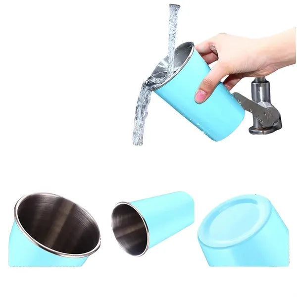 Stainless Steel Drop Proof Stackable Drinking Mug