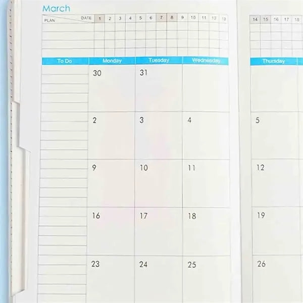 2026 Schedule Planner Notepad