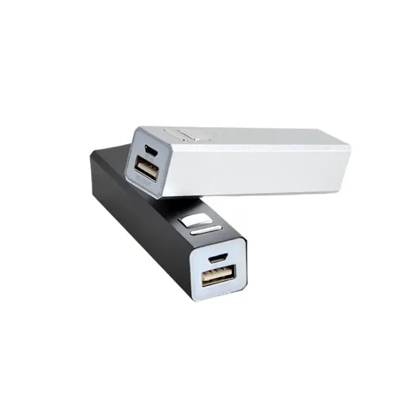 Aluminum Portable Power Bank 2600mah