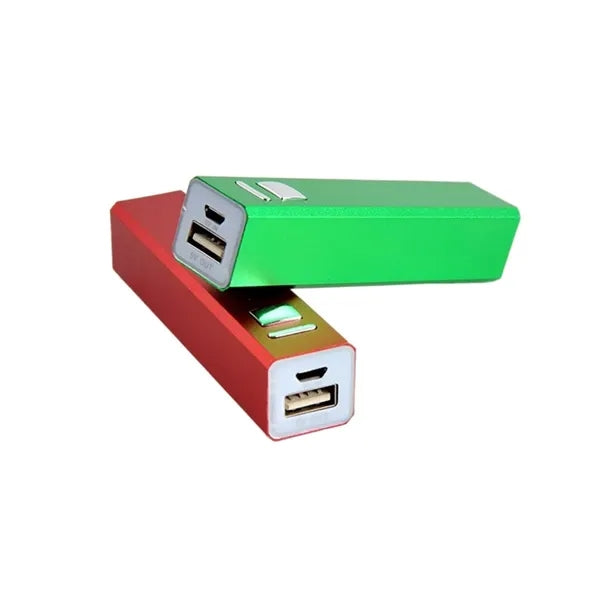 Aluminum Portable Power Bank 2600mah