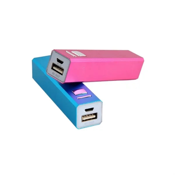 Aluminum Portable Power Bank 2600mah