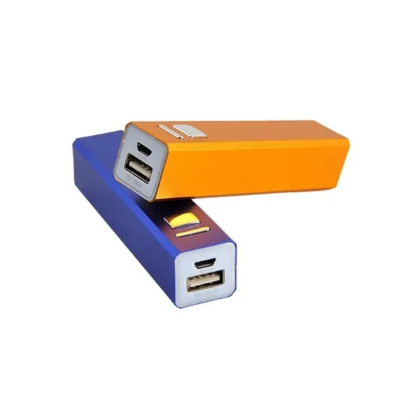 Aluminum Portable Power Bank 2600mah