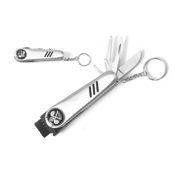 Stainless Steel 7-in-1 Multi-Function Golf Tool