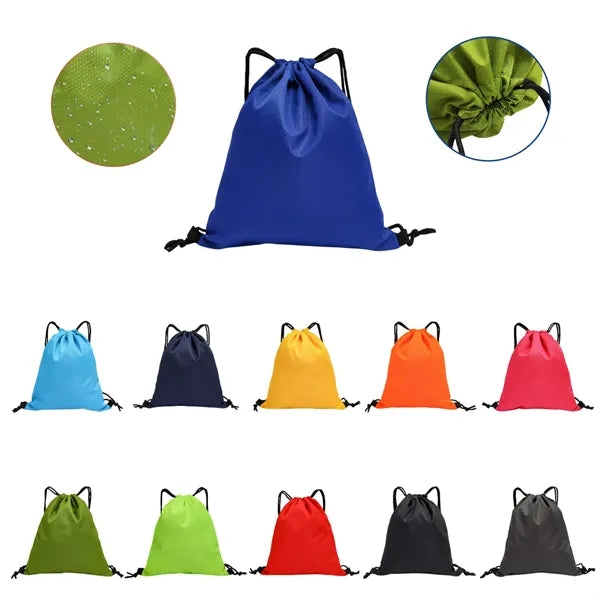 Premium Waterproof Sports Drawstring Bag