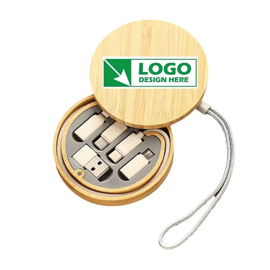 Bamboo Multi USB Charging Adapter Cable Kit
