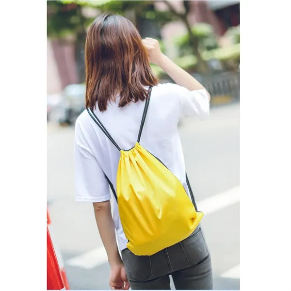Premium Waterproof Sports Drawstring Bag