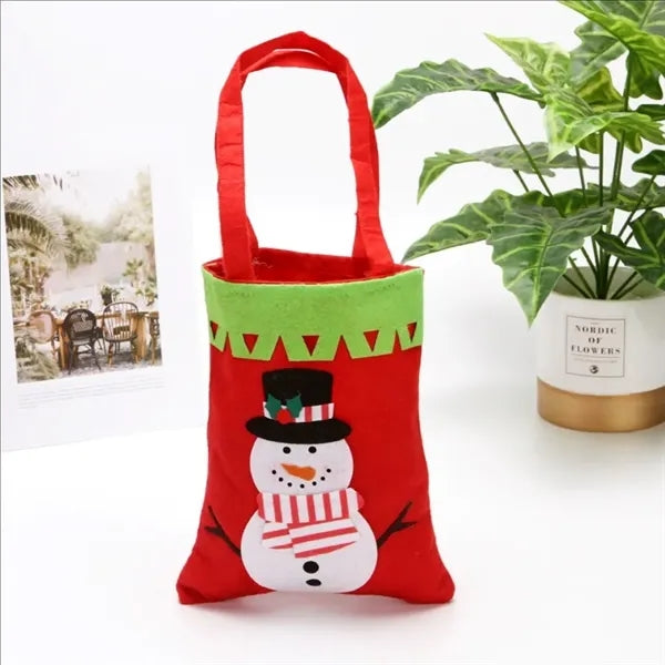 Christmas Elements Recycling Shopping Bags