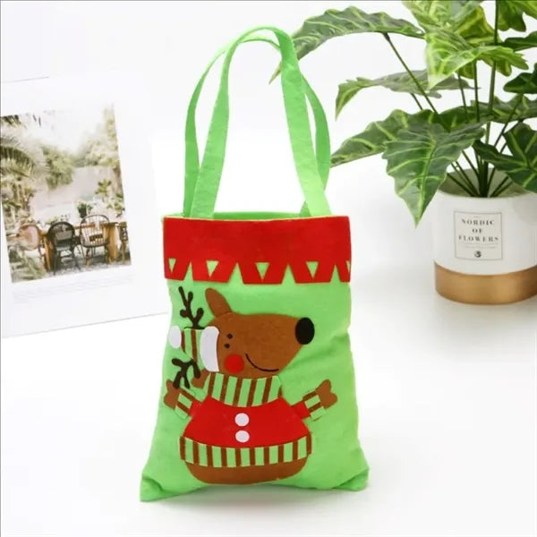 Christmas Elements Recycling Shopping Bags