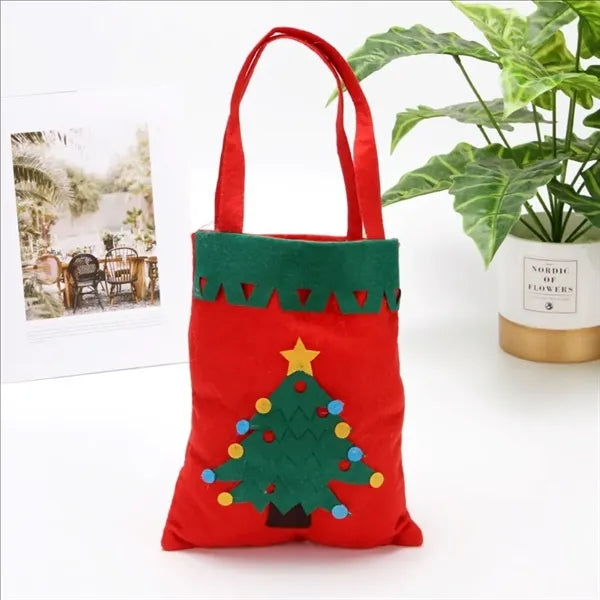 Christmas Elements Recycling Shopping Bags