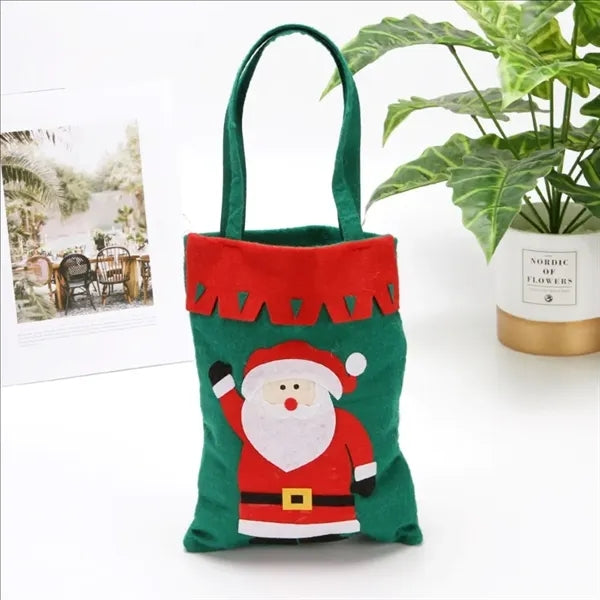Christmas Elements Recycling Shopping Bags