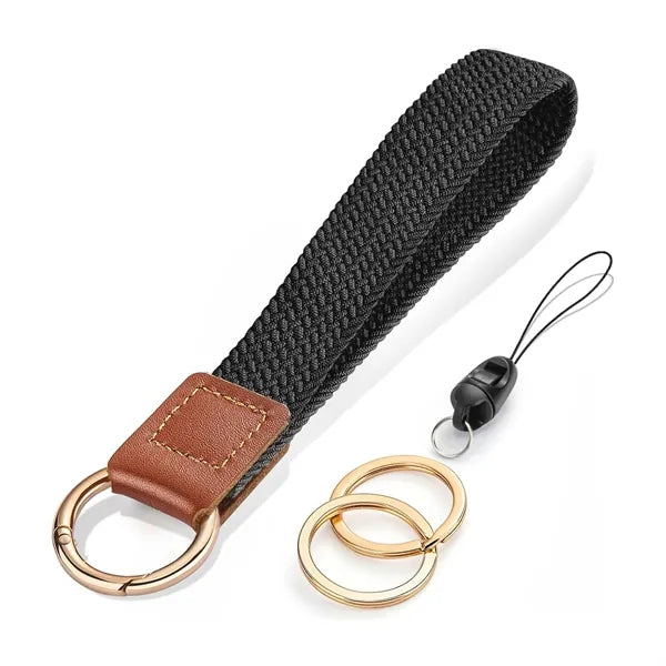 Stretchy Wristlet Keychain Lanyards