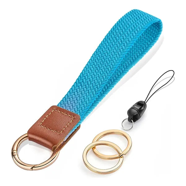 Stretchy Wristlet Keychain Lanyards