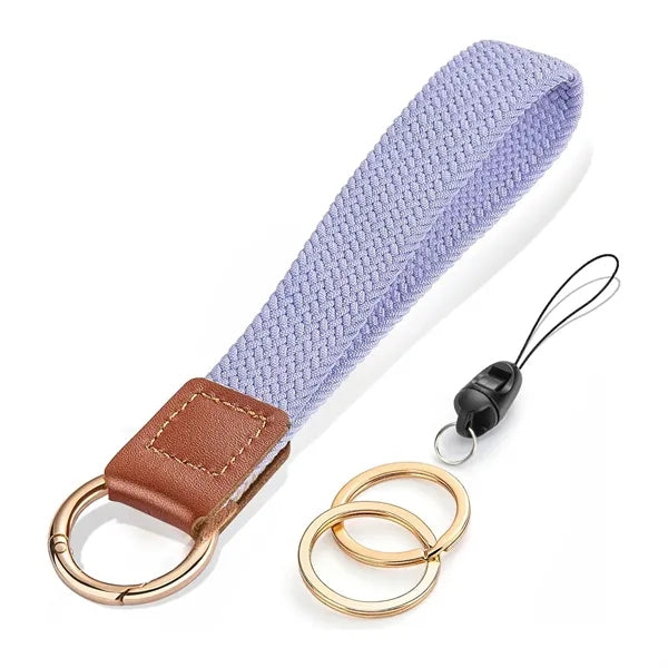 Stretchy Wristlet Keychain Lanyards