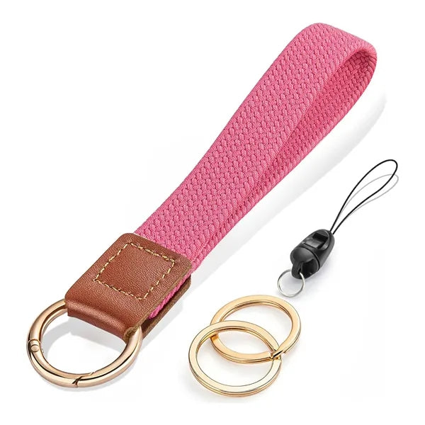 Stretchy Wristlet Keychain Lanyards