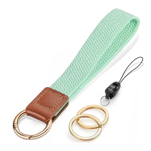 Stretchy Wristlet Keychain Lanyards