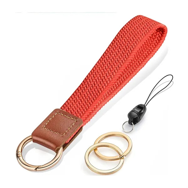 Stretchy Wristlet Keychain Lanyards