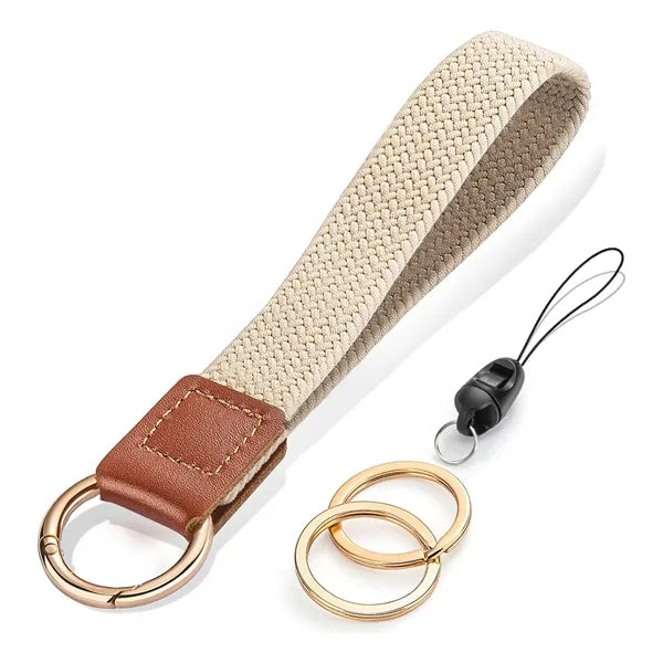 Stretchy Wristlet Keychain Lanyards