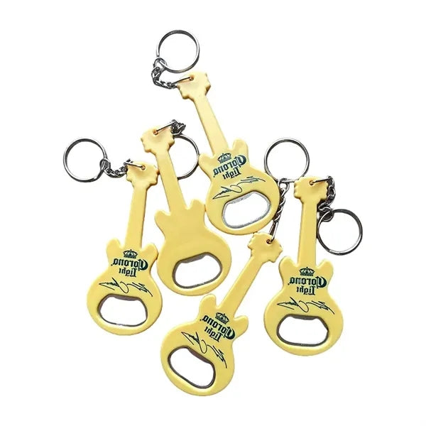 Guitar Bottle Opener Keychain