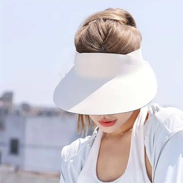 Foldable Large Brim Summer UV Protection Beach Sun Visor Hat