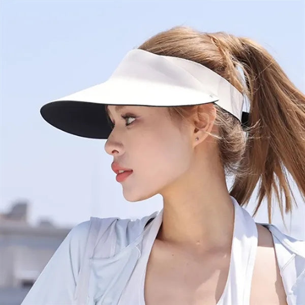 Foldable Large Brim Summer UV Protection Beach Sun Visor Hat