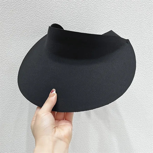Foldable Large Brim Summer UV Protection Beach Sun Visor Hat