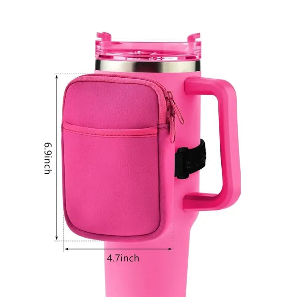 40oz Neoprene Water Bottle Holder Bags