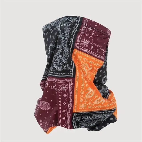 Ice Silk Ear-Hook Sun Protection Mask Breathable Neck Gaiter