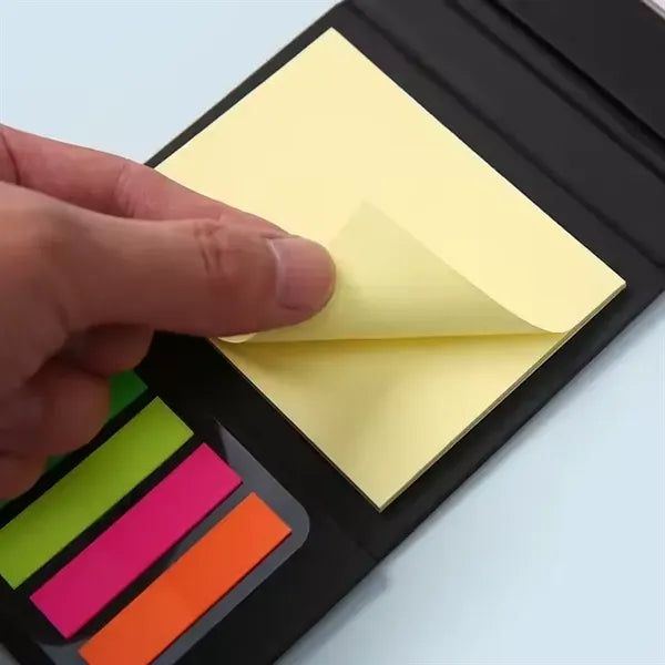 Spiral Eco Notebook Pad Sticky Notepads with Pen Lined Pages