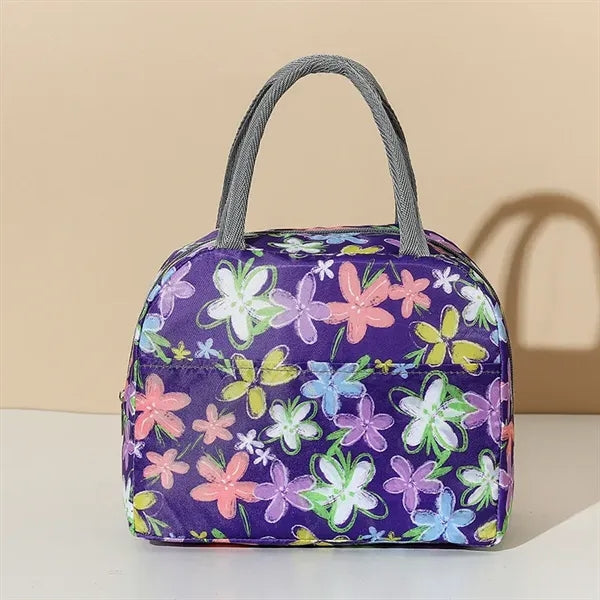 Floral Lunch Tote Bags