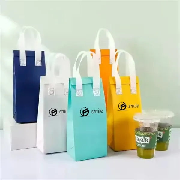 Insulated Drink Tote - Keeps Coffee & Tea Hot/Cold