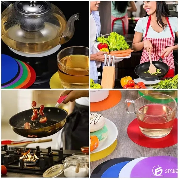 Silicone Jar Opener Pads - Non-Slip Grip & Dishwasher Safe