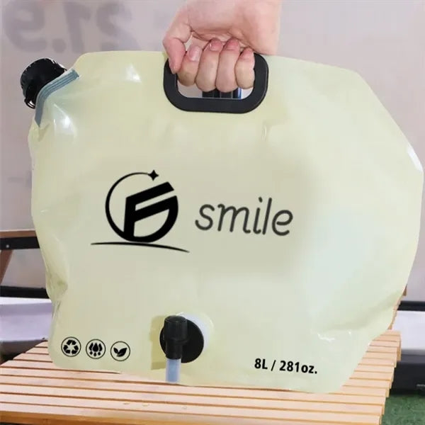 Collapsible Water Container - Portable Spigot & BPA Free