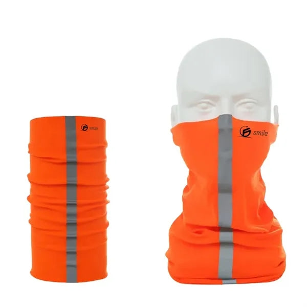 Reflective Neck Gaiter - UV Protection & Moisture Wicking