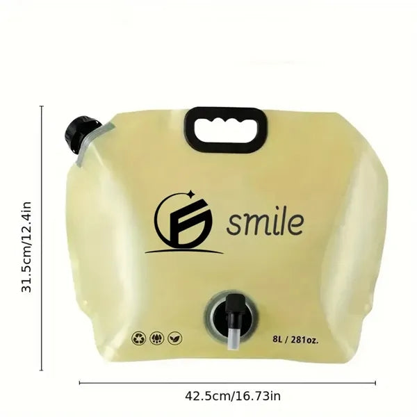 Collapsible Water Container - Portable Spigot & BPA Free