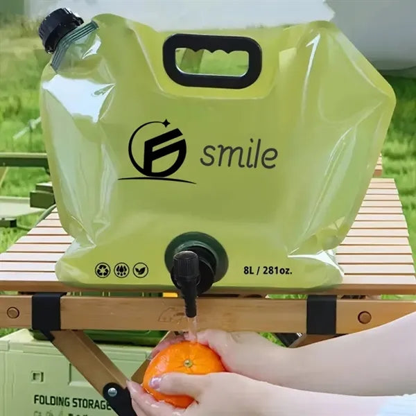 Collapsible Water Container - Portable Spigot & BPA Free