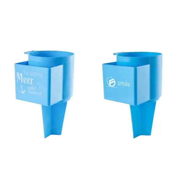 Beach Cup Holder Stand - Adjustable & Sand-Proof
