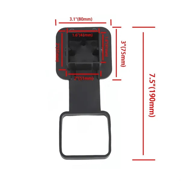 Trailer Hitch Cover - Lockable & Weatherproof
