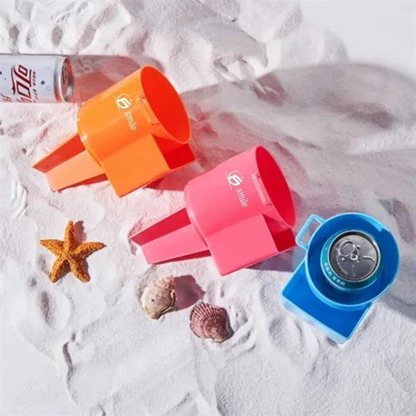 Beach Cup Holder Stand - Adjustable & Sand-Proof