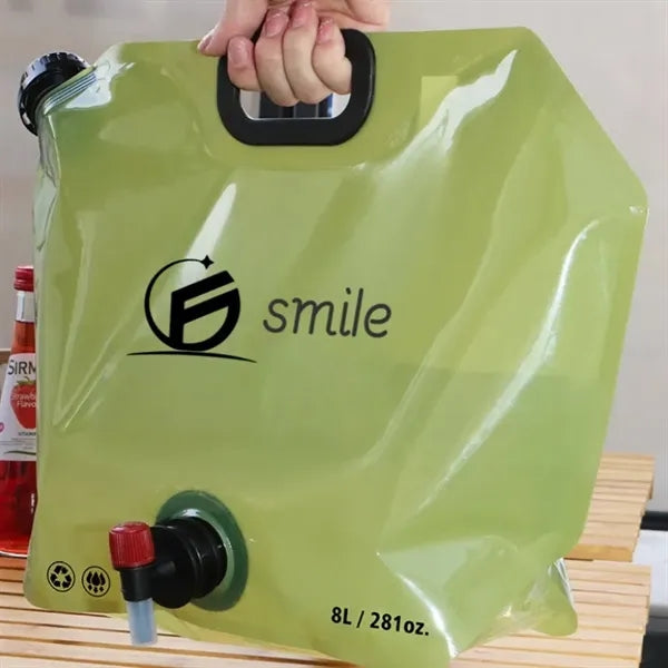 Collapsible Water Container - Portable Spigot & BPA Free