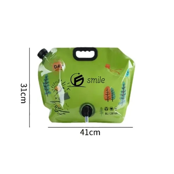 Collapsible Water Container - Portable Spigot & BPA Free