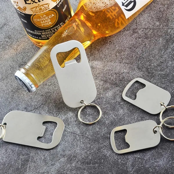 Keychain bottle opener
