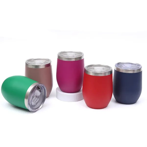 12oz Double Stainless Steel Eggshell Cup