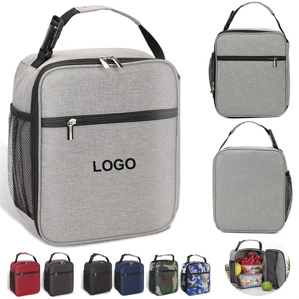 Small Portable Oxford Cloth Insulated Lunch Bag