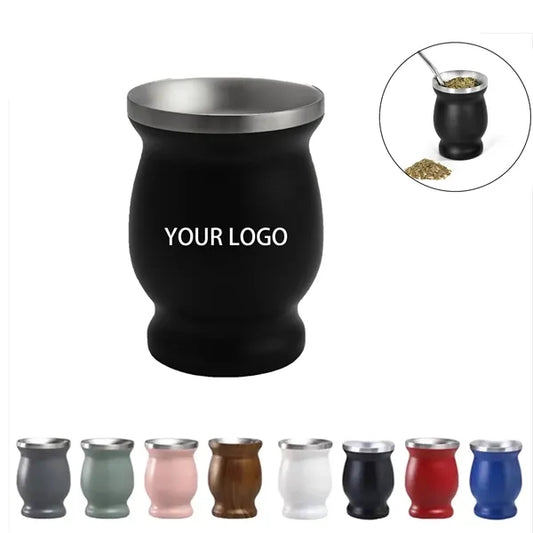 8oz Stainless Steel Yerba Mate Cup