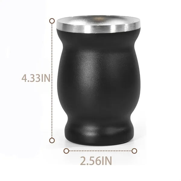 8oz Stainless Steel Yerba Mate Cup