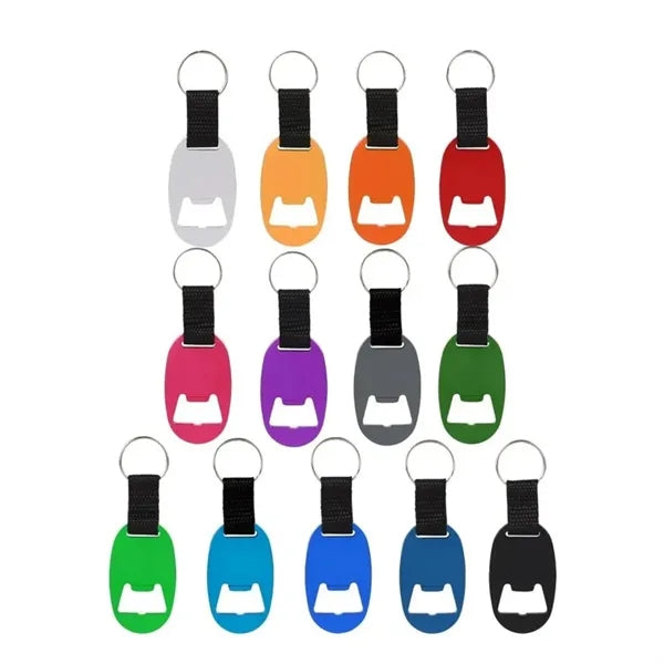 Aluminum Bottle Opener Keychain
