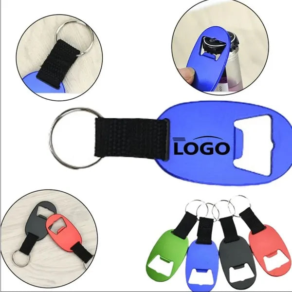 Aluminum Bottle Opener Keychain