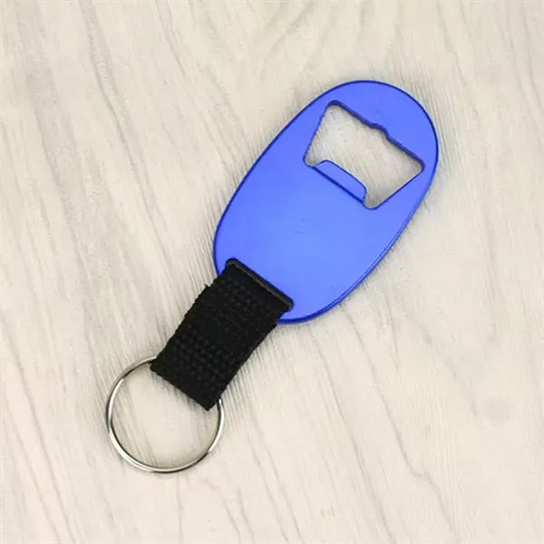 Aluminum Bottle Opener Keychain