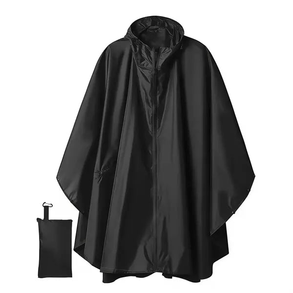 Unisex Rain Poncho Raincoat Hooded for Adults
