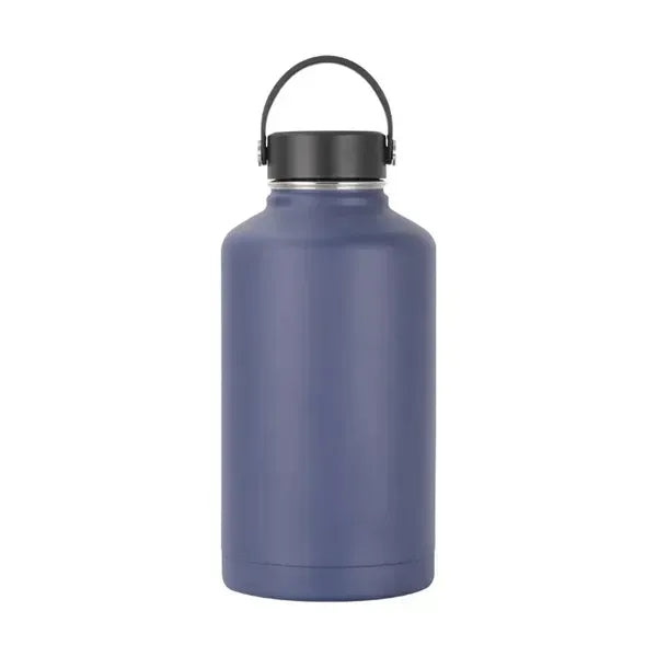 64oz Stainless Steel Sports Water Bottle with Flat Lid